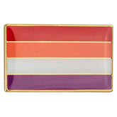 Lesbian Pride Flag Enamel Pin